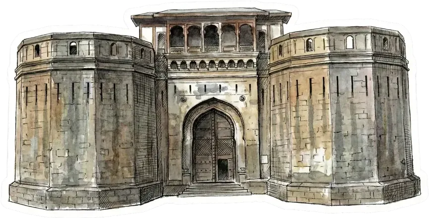 Shaniwar Wada, Pune, sticker